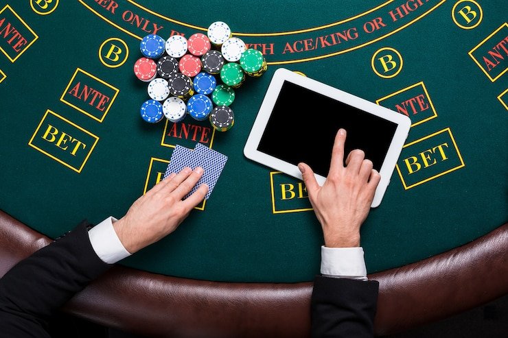 usaha prediksi NBA live casino interface on mobile